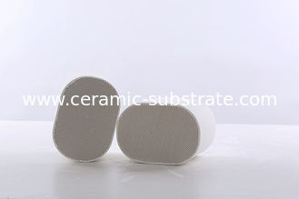 Pelapisan Logam Keramik Monolit Catalytic Converter Substrat Substrat Metalik