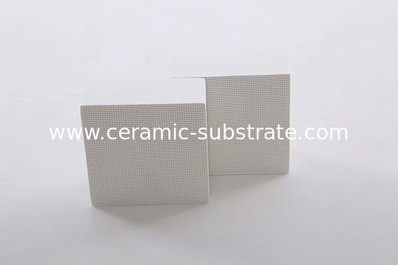 SiO2 VOC Madu Sisir Keramik Substrat, Ceramic Cordierite seluler