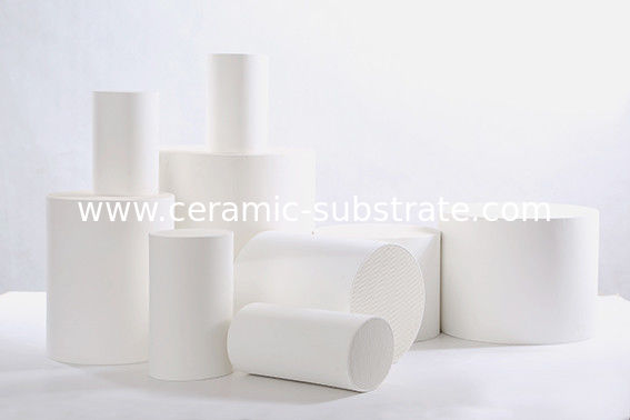 Dinding Arus Diesel Particulate Filter, Substrat Keramik / dukungan katalitik