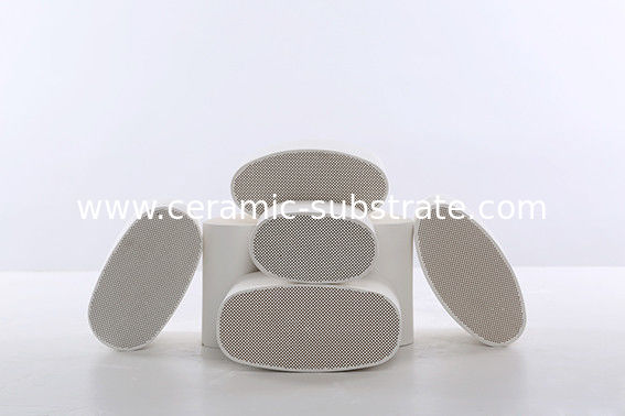 Cordierite Diesel Particulate Filter, Substrat Ceramic White