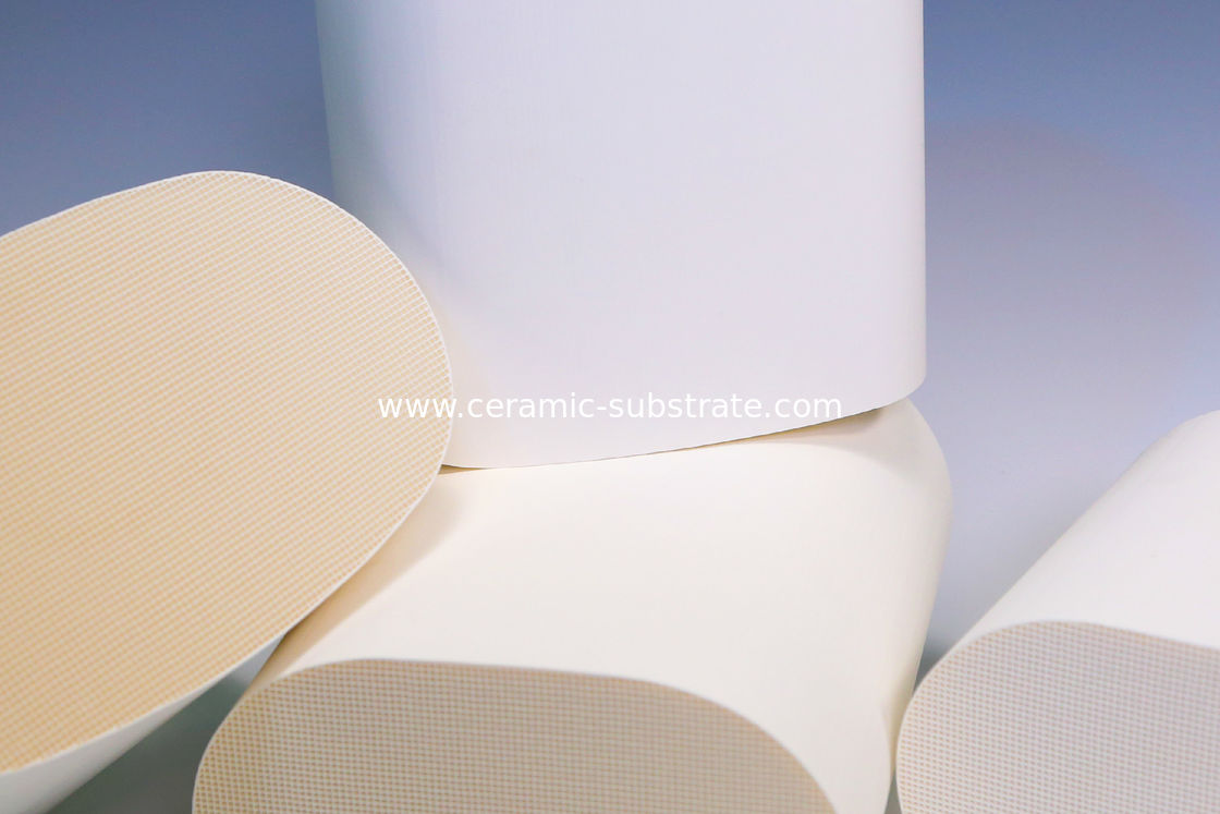 Al2O3 SiO2 Catalytic Ceramic Carrier Thermal Shock Resistance Cordierite Substrat