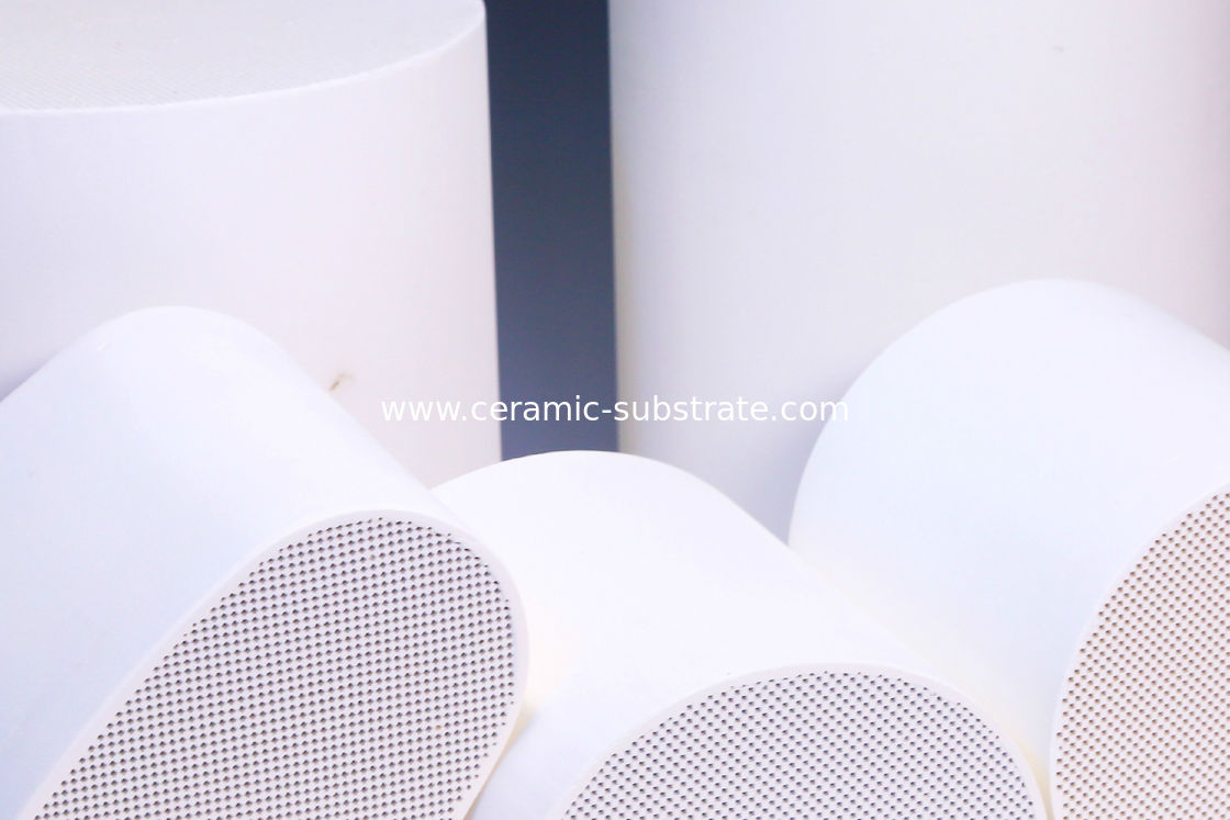 Dinding Arus Diesel Particulate Filter, Substrat Keramik / dukungan katalitik