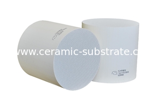 Keramik Cordierite Bensin Partikulat Filter GPF Substrat 8mil Untuk Mobil