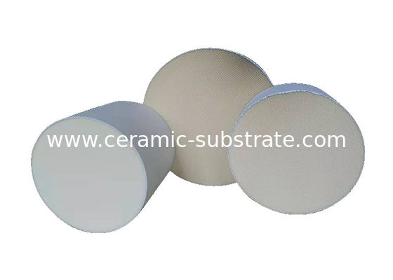 Beli Round Cordierite Dpf Honeycomb Ceramic Substrat 100 200 CPSI Sel Kepadatan online manufacture