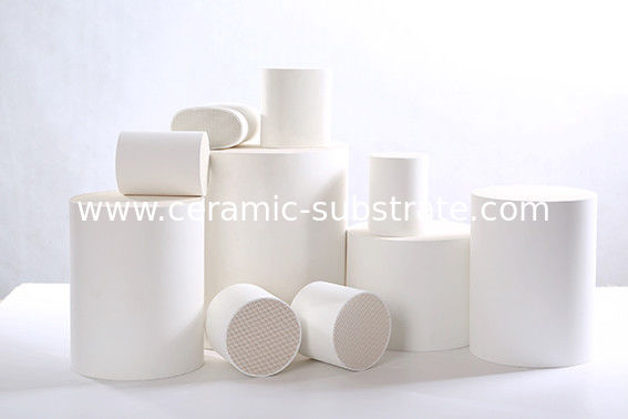 Automobile Cellular Diesel Particulate Filter Honeycomb Ceramic Untuk Mobil