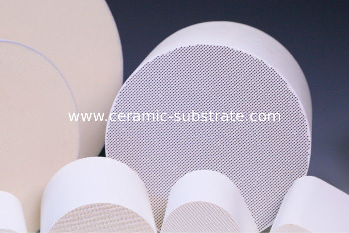 Alumina Keramik Substrat 200CPSI, Honeycomb Keramik Catalyst Dukungan