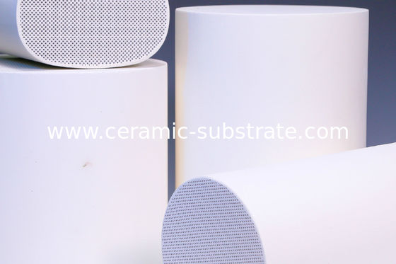 DPF Substrat / Cordierite Dinding Arus Filter Untuk Diesel Catalytic Converter